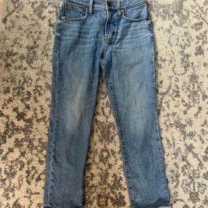 MADEWELL Perfect Vintage Crop Jeans